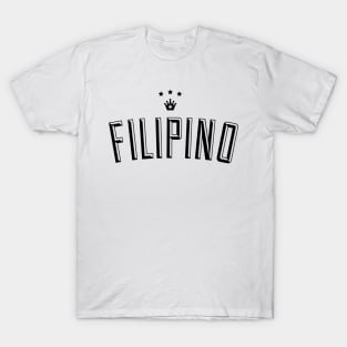 Filipino King Crown by AiReal Apparel T-Shirt